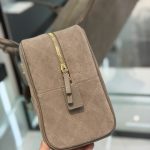 71688_suede_tan_3 Chanel Large Bowling Bag Suede Tan - chanel bowling bag replica detail 2