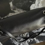Chanel 26S Maxi Flap Bag Black - chanel maxi flap dupe detail 2