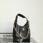 71729_black_5 Chanel 26C Maxi Hobo Black - chanel maxi hobo replica detail 4