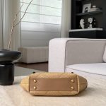 71764_sand_canvas_4 Chanel 25S Maxi Shopping Tote Sand Canvas - chanel canvas tote replica detail 2