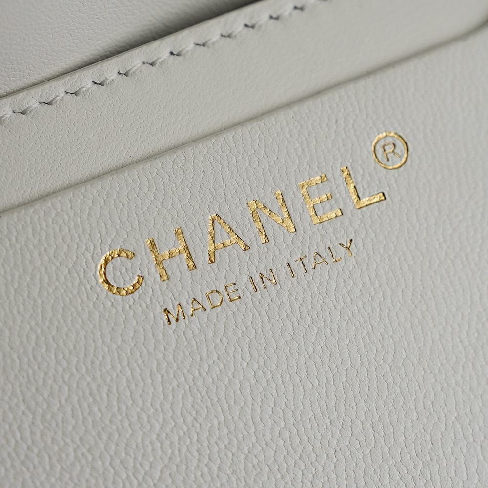 Chanel Large Shopping Raffia Tote White - chanel raffia tote dupe detail 6