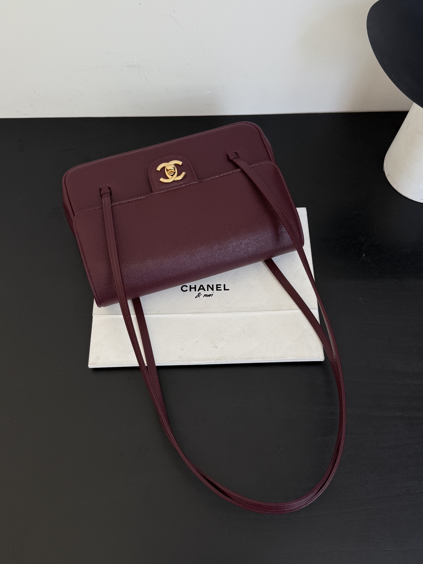 71923_barolo_4 Chanel Preppy Coco 26 Bag Barolo - chanel preppy coco 26 barolo dupe detail 3
