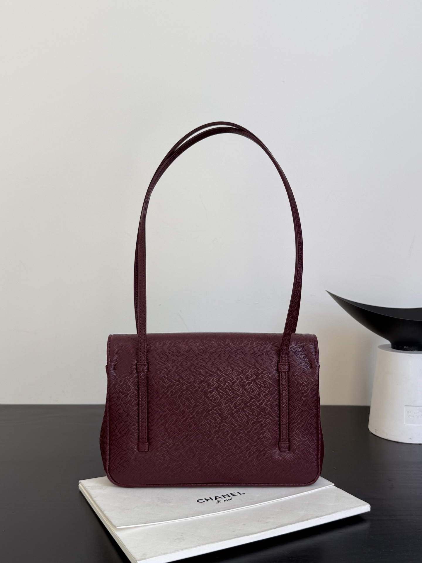 71923_barolo_7 Chanel Preppy Coco 26 Bag Barolo - chanel preppy coco 26 barolo dupe detail 6