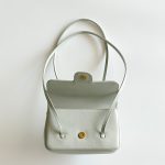 Chanel Preppy Coco 26 Bag Elephant - fake chanel coco 26 elephant grey detail 6