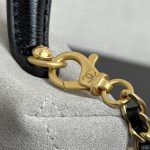 71952_grey-suede_5 Chanel 26S Vanity with Chain Grey Suede - chanel suede vanity replica detail 4