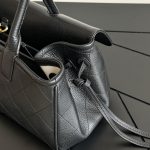 71986_black_3 Chanel 26S East West Tote Black - chanel tote dupe detail 2