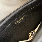 71986_black_6 Chanel 26S East West Tote Black - chanel tote dupe detail 5