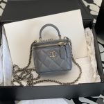 Chanel Mini Vanity Elephant - chanel vanity case replica detail 7