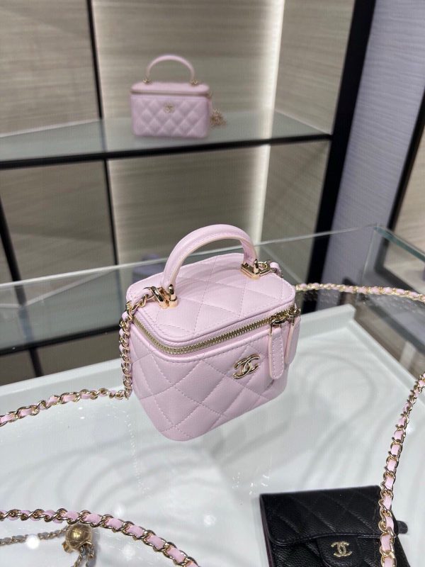 Chanel Mini Vanity Replica - Front View