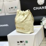 72154_light-yellow_9 Chanel 22 Mini Bag Light Yellow - chanel 22 mini light-yellow dupe detail 8