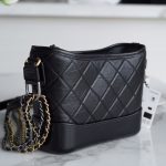 72171_black_2 Chanel Gabrielle Hobo Bag Black - chanel gabrielle black dupe detail 1