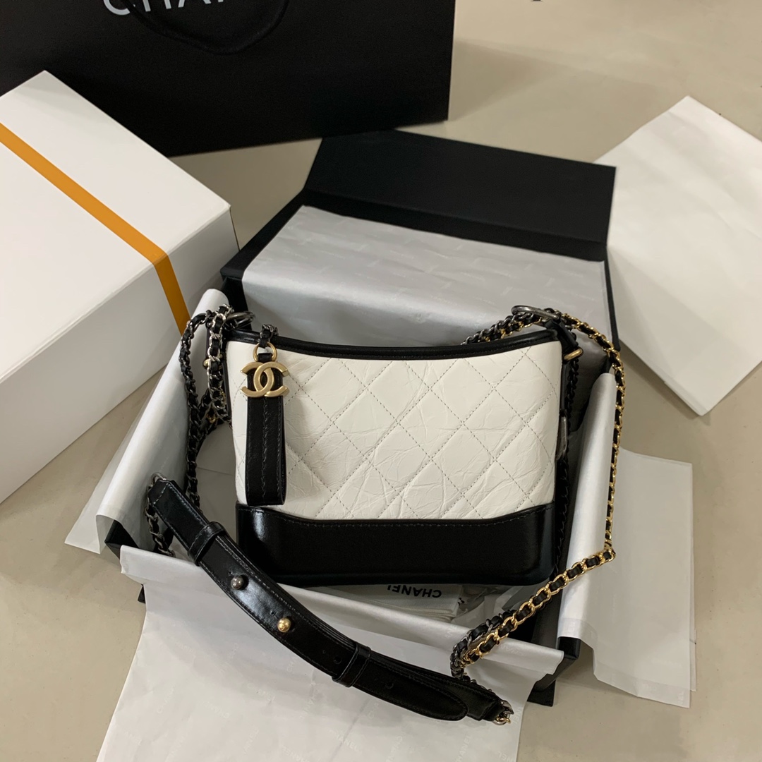 72191_white_1 Chanel Gabrielle Hobo Bag White - chanel gabrielle white dupe front view