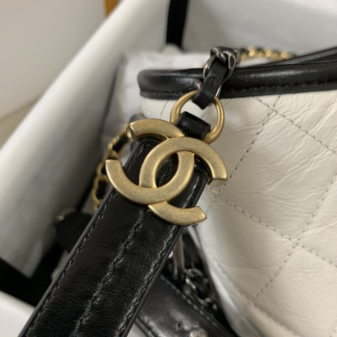 72191_white_9 Chanel Gabrielle Hobo Bag White - chanel gabrielle white dupe detail 8