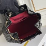 Chanel Gabrielle Backpack White - chanel gabrielle backpack dupe detail 9