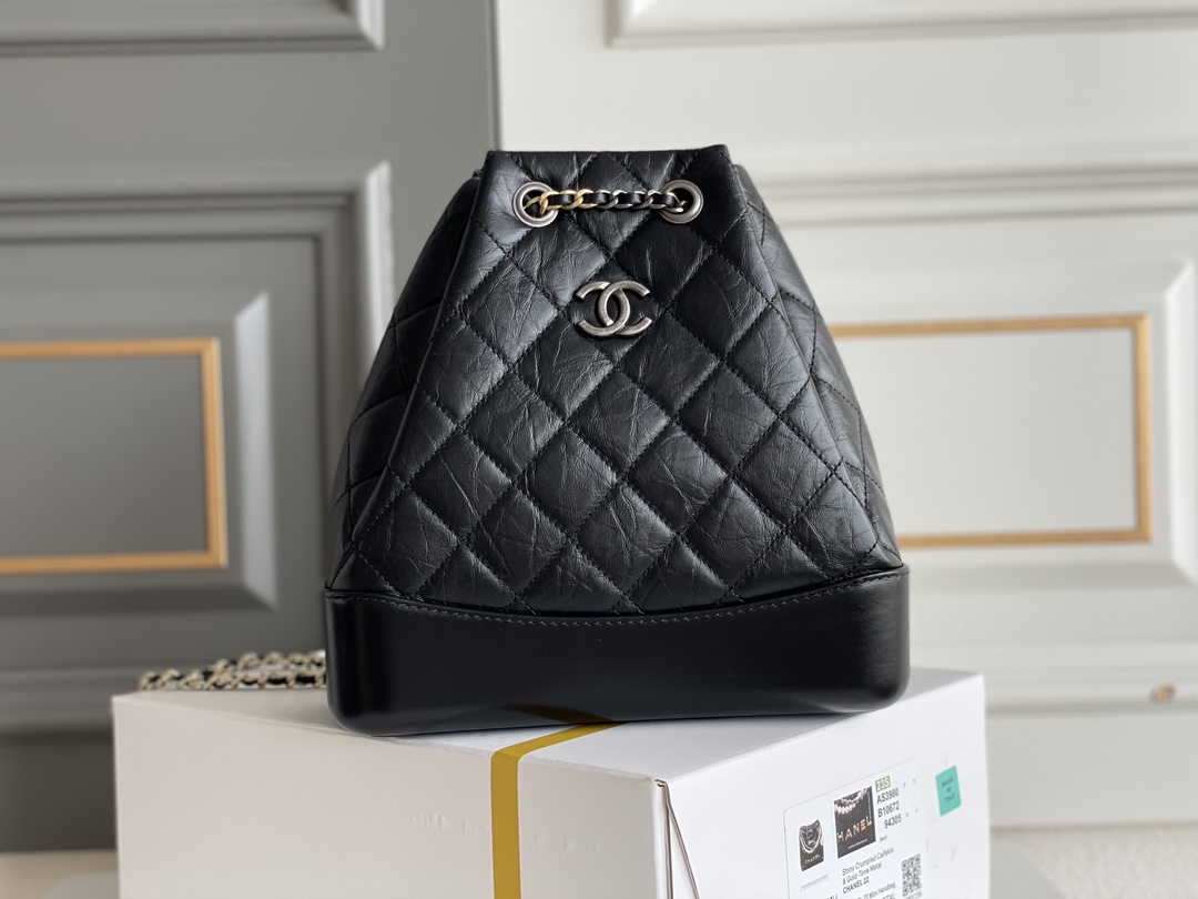 Chanel Gabrielle Backpack White - chanel gabrielle backpack dupe detail 11