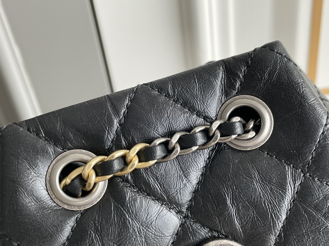 Chanel Gabrielle Backpack White - chanel gabrielle backpack dupe detail 16