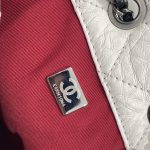 Chanel Gabrielle Backpack White - chanel gabrielle backpack dupe detail 7