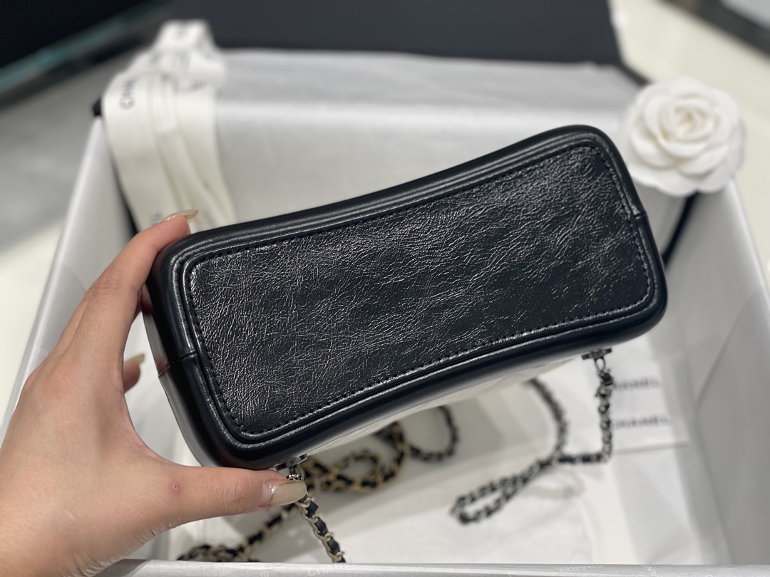 Chanel Gabrielle Backpack White - chanel gabrielle backpack dupe detail 8