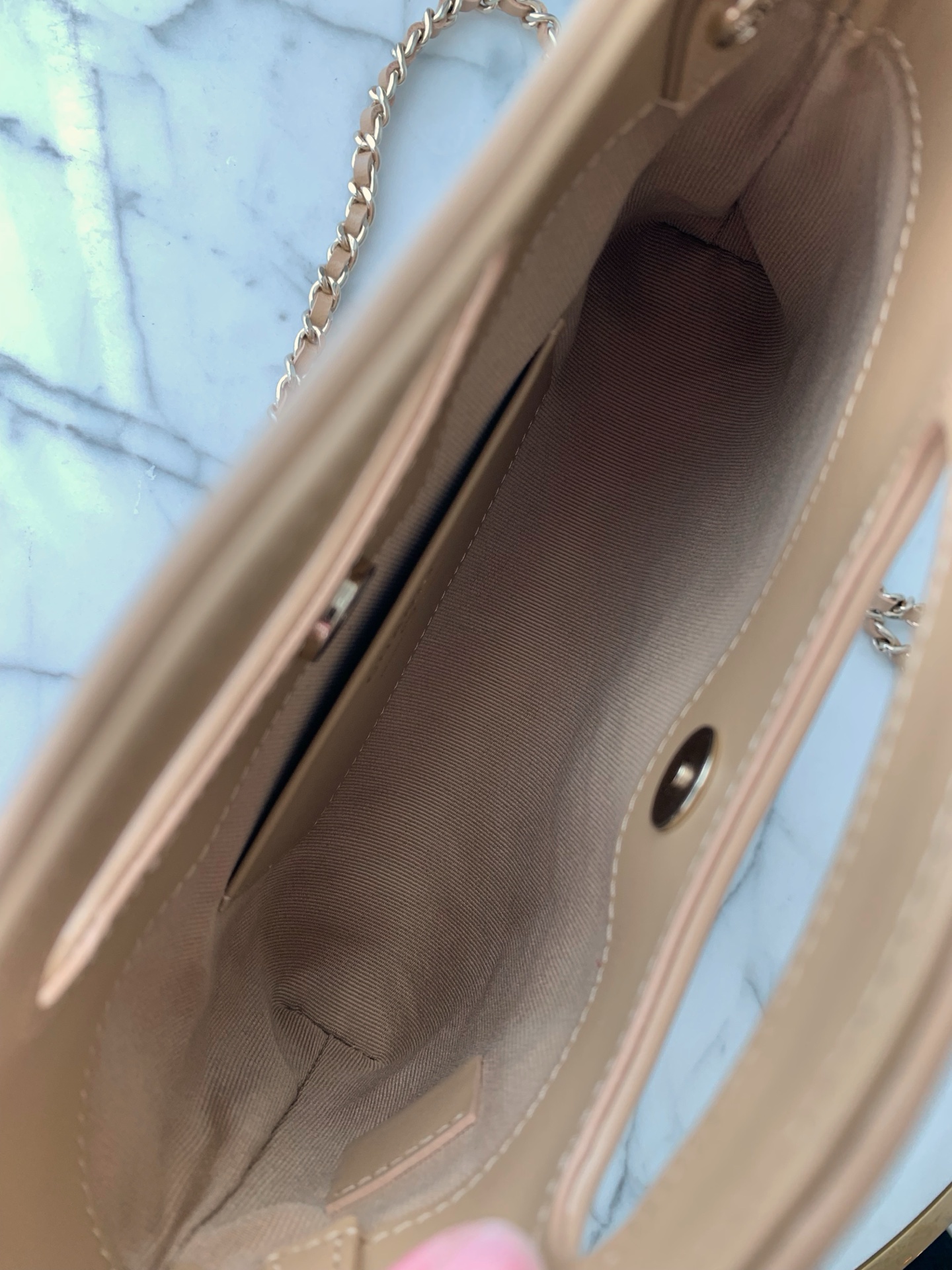 Beige2 Chanel 24S 31 Nano Tote Bag Beige - chanel nano tote beige replica detail 1