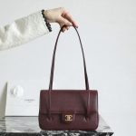 Chanel Preppy Coco 26 Bag Barolo