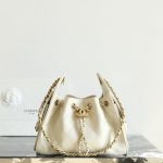 Chanel 25 Mini Bag Beige - fake chanel 25 mini beige detail 3
