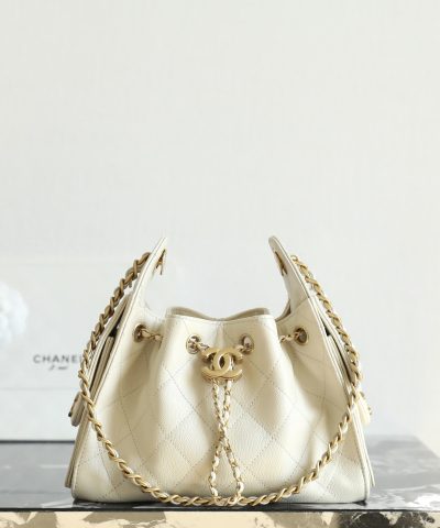 Chanel 25 Mini Bag Beige
