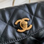 Chanel 24P Messenger Hobo Black 4