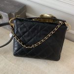 Chanel 24P Messenger Hobo Black 7
