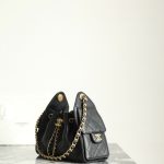 black (9) Chanel 25 Mini Bag Black - chanel 25 mini black dupe detail 7