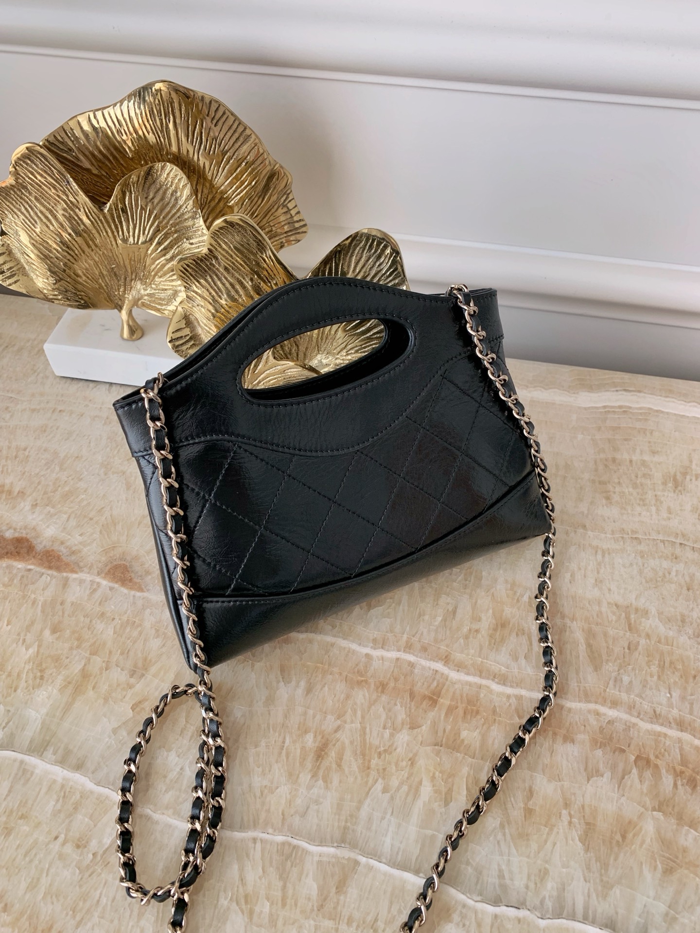 black2.jpg Chanel 24S 31 Nano Tote Bag Black - fake chanel 31 nano tote detail 4