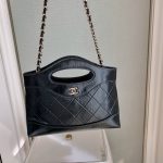 black5.jpg Chanel 24S 31 Nano Tote Bag Black - fake chanel 31 nano tote detail 7