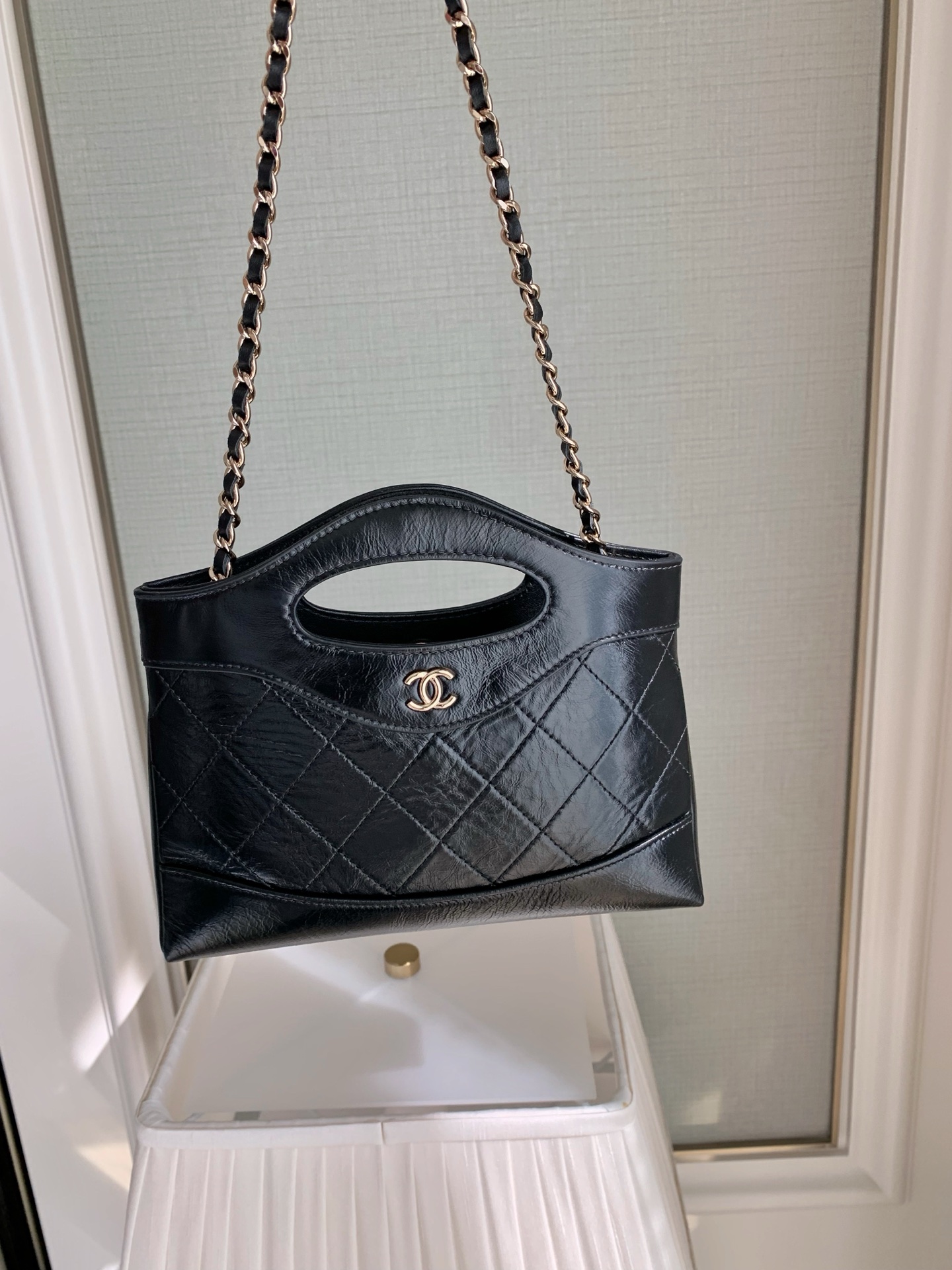 black5.jpg Chanel 24S 31 Nano Tote Bag Black - fake chanel 31 nano tote detail 7