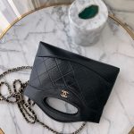 black8.jpg Chanel 24S 31 Nano Tote Bag Black - fake chanel 31 nano tote detail 9