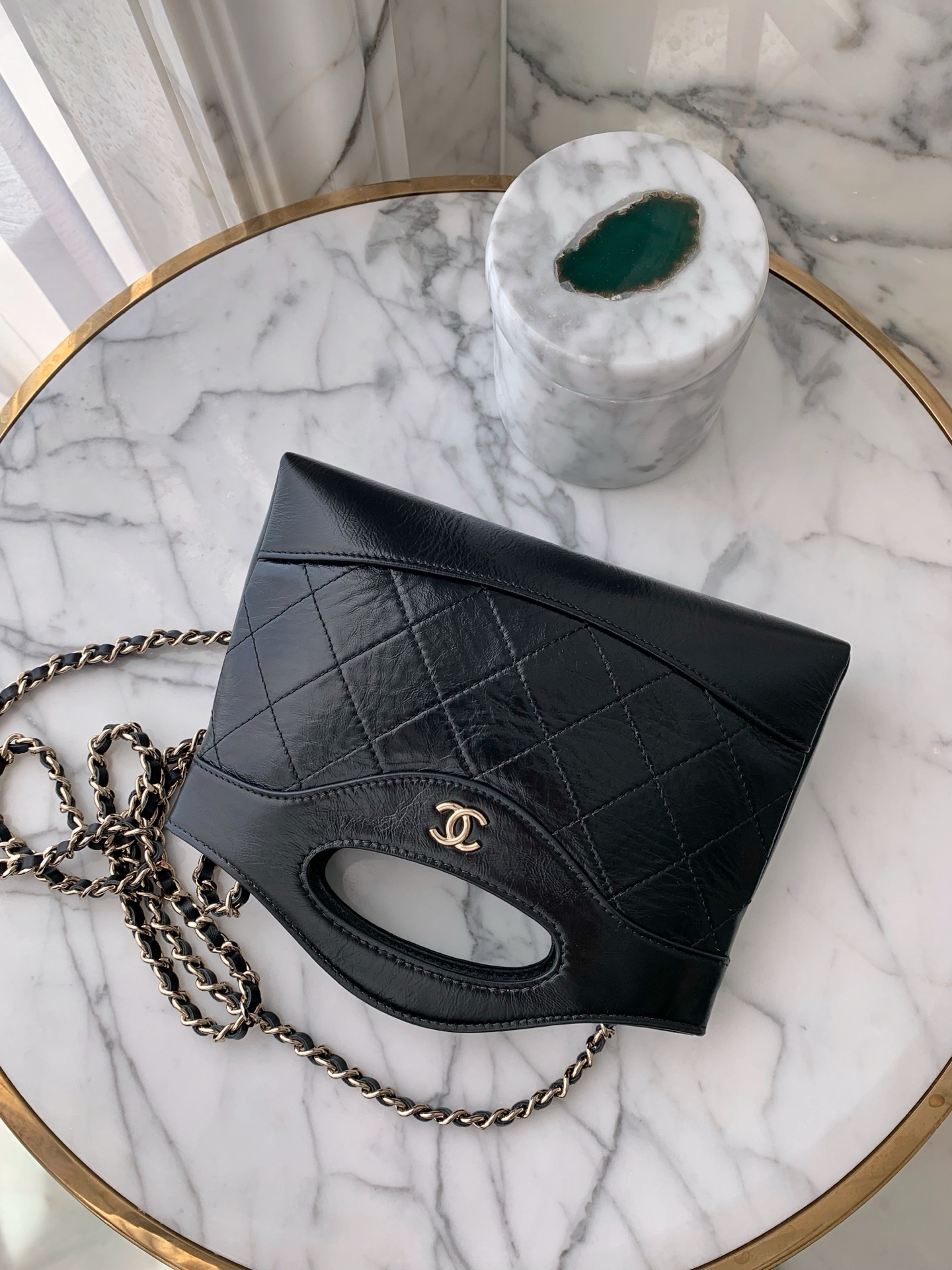 black8.jpg Chanel 24S 31 Nano Tote Bag Black - fake chanel 31 nano tote detail 9