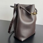 bottega-veneta-andiamo-bucket-espresso-3 Bottega Veneta Andiamo Bucket Replica Espresso - View 4 | Intrecciato Detail
