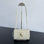 bottega-veneta-andiamo-pouch-sea-salt-1 Bottega Veneta Andiamo Pouch Replica Sea Salt - View 2 | Intrecciato Detail