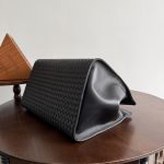 bottega-veneta-barbara-tote-black-6 Bottega Veneta Barbara Tote Replica Black - View 7 | Intrecciato Detail