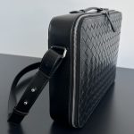 bottega veneta briefcase black 3 Bottega Veneta Gateway Slim Briefcase - interior