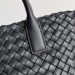 bottega-veneta-cabat-mini-black-2 Bottega Veneta Cabat Mini Replica Black - View 3 | Intrecciato Detail