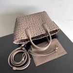 bottega-veneta-cabat-mini-capuccino-6 Bottega Veneta Cabat Mini Replica Capuccino - View 7 | Intrecciato Detail