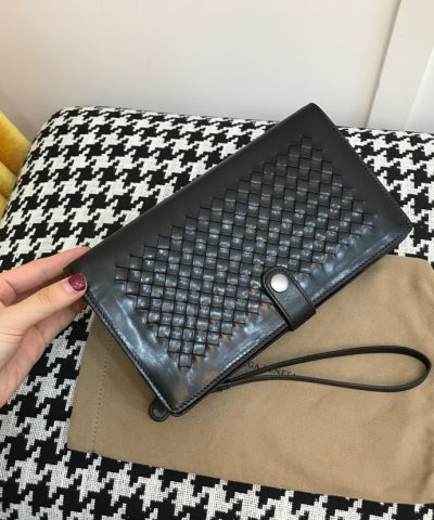 Replica Bottega Veneta Clutch Black