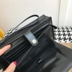 bottega veneta clutch black 5 Bottega Veneta Clutch Black - back view