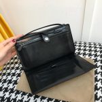 bottega veneta clutch black 6 Bottega Veneta Clutch Black - strap detail