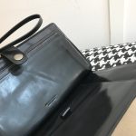 bottega veneta clutch black 7 Bottega Veneta Clutch Black - hardware closeup
