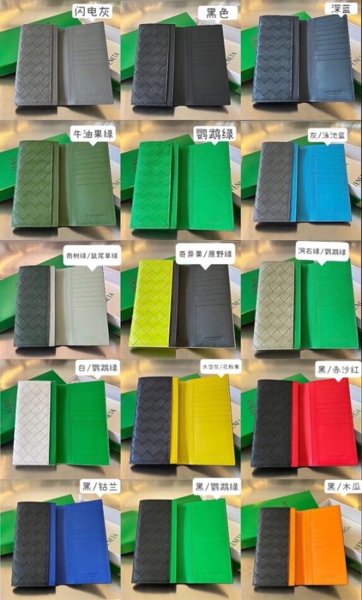 bottega veneta folding long wallet 1 Bottega Veneta Folding Long Wallet - Premium Italian Leather Replica | LuxeCarryMe