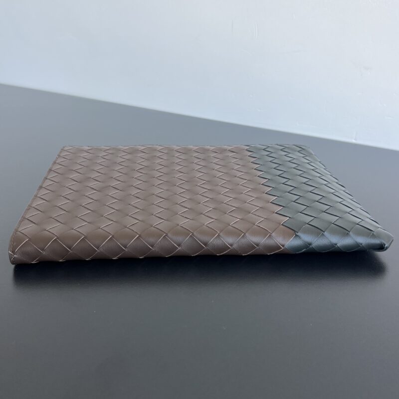 bottega veneta half zip clutch 10 Bottega Veneta Half Zip Clutch - side angle