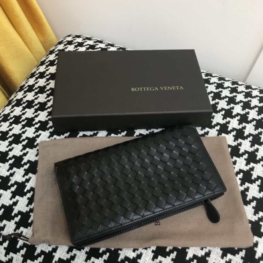 Bottega Veneta Intrecciato Pouch - back view