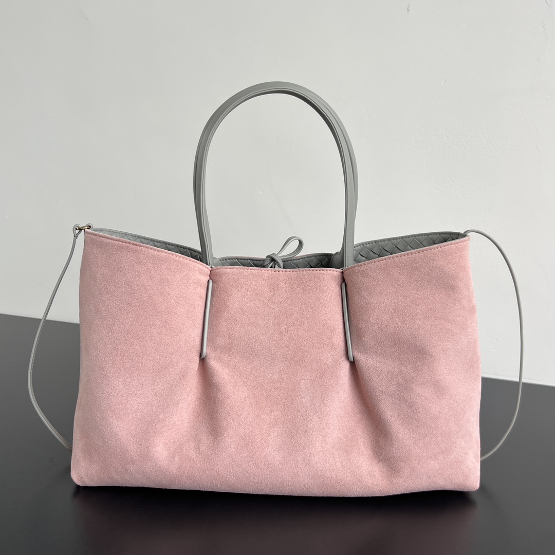 Bottega Veneta Pinacoteca Medium Replica Basalt - View 3 | Intrecciato Detail