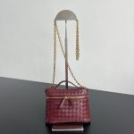 bottega-veneta-soft-vanity-barolo-2 Bottega Veneta Soft Vanity Replica Barolo - View 3 | Intrecciato Detail