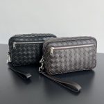 bottega veneta wristband clutch 1 Bottega Veneta Wristband Clutch Black - View 2 | Intrecciato Detail